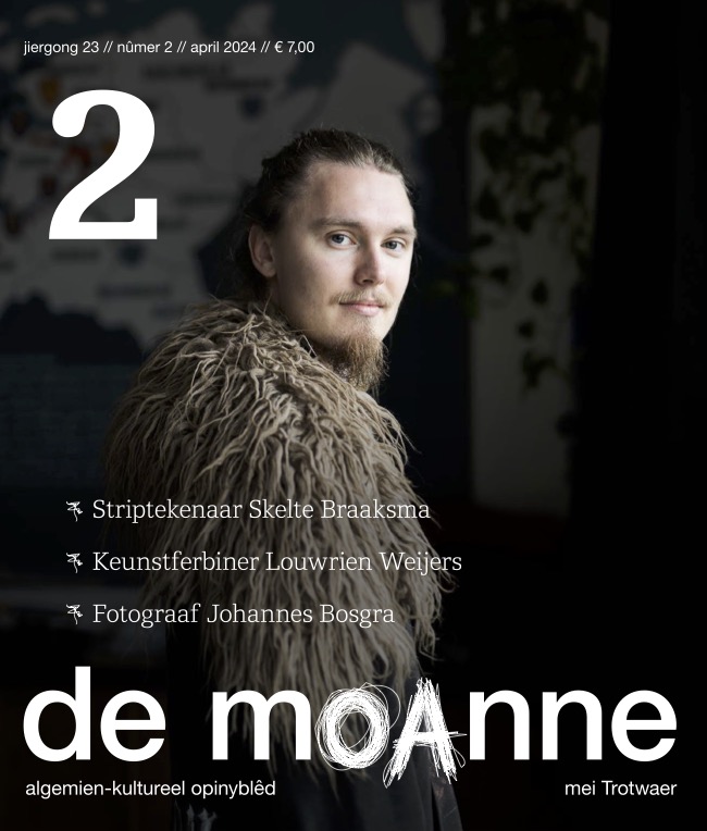 Tryntsje Nauta, omslach 'de Moanne' 02-2024